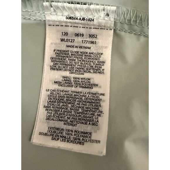 Columbia Womens Mint Green Windbreaker Full Zip Raincoat Jacket Size XL WL0127 - Picture 7 of 9